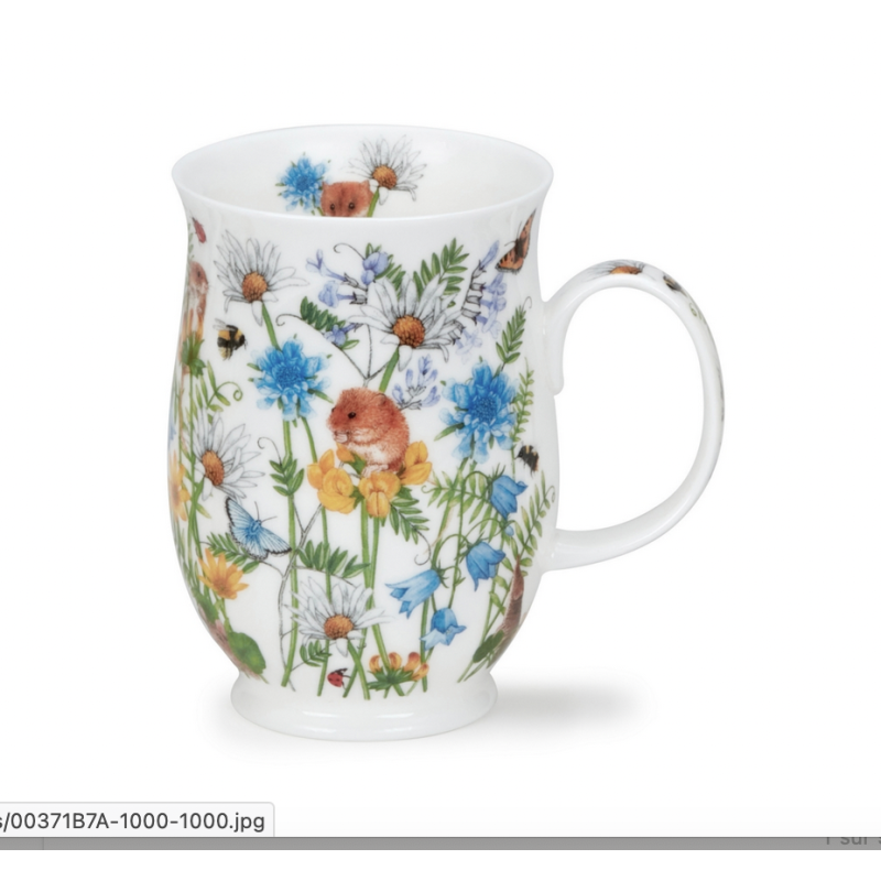 Mug suffolk 0,31L - Dunoon - Hidden Garden Scabious