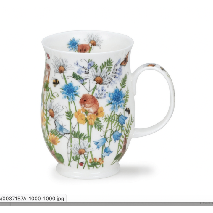Mug suffolk 0,31L - Dunoon - Hidden Garden Scabious