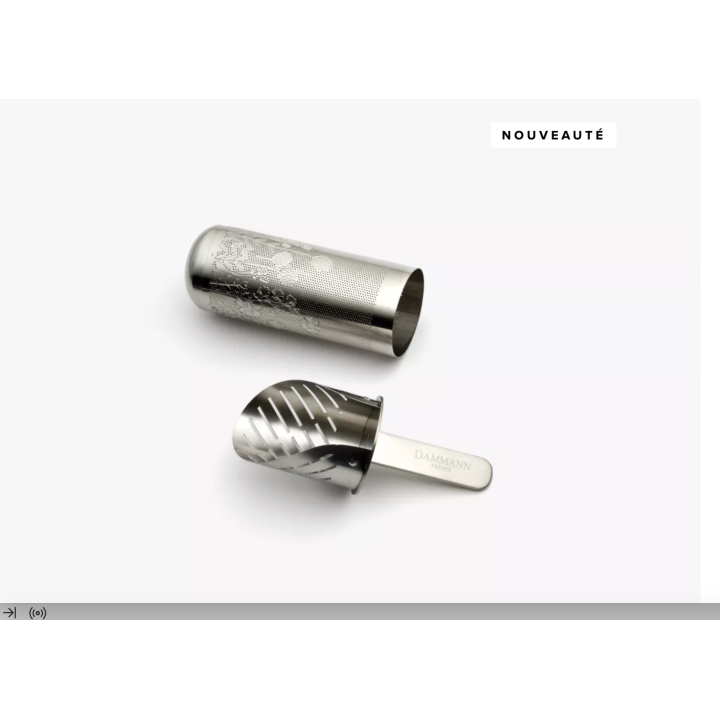 POPPY - INFUSEUR  À MANCHE INOX