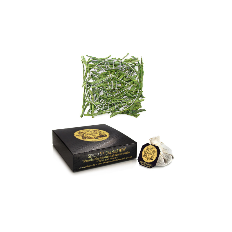 SENCHA MATCHA ÉMERAUDE® - Thé vert moelleux enveloppant