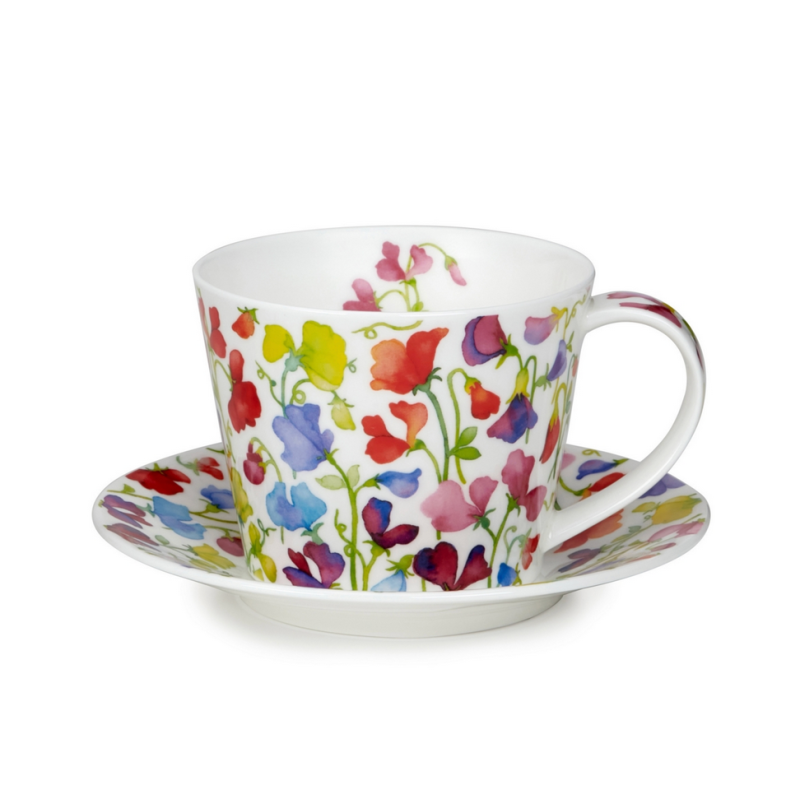 Tasse / soucoupe  Isley  0,35 L Dunoon - Floral Fiesta
