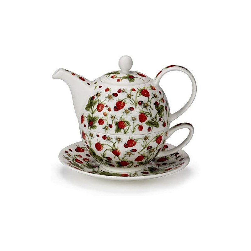 Théière Dunoon tea for one - Dovedale Strawberry