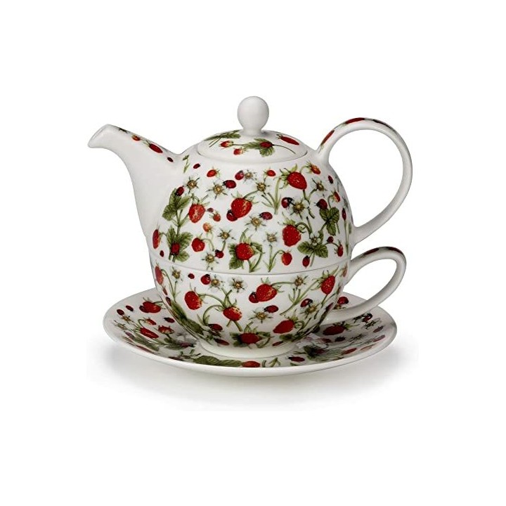 Théière Dunoon tea for one - Dovedale Strawberry