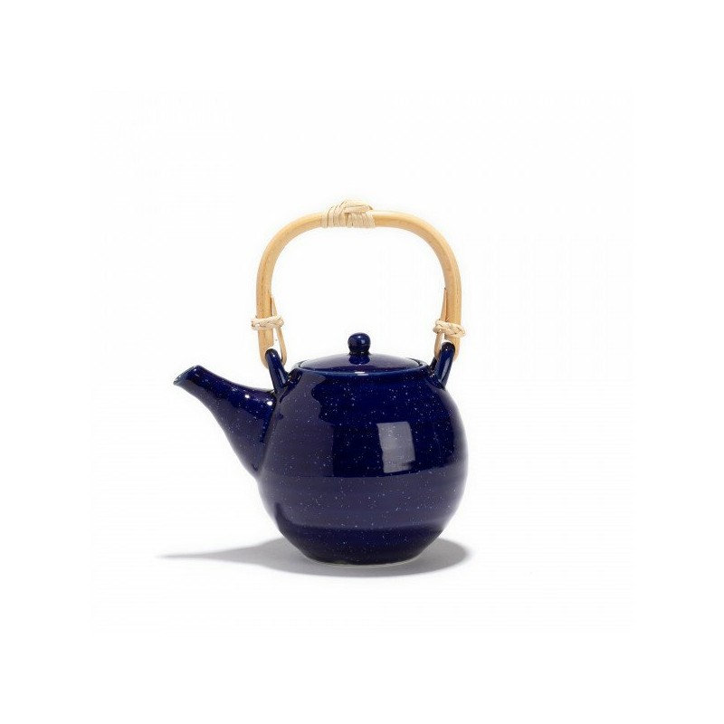 THÉIÈRE PORCELAINE - AOI - 0.55L - BLEU DE FOUR