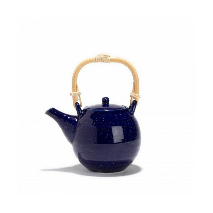 THÉIÈRE PORCELAINE - AOI - 0.55L - BLEU DE FOUR