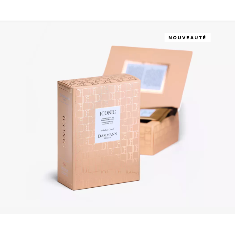 Coffret ICONIC - Assortiment de thés iconiques 20 sachets