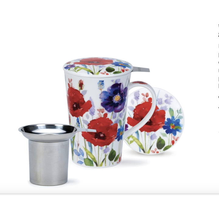 Mug Shetland avec infuseur intégré - Wild Garden