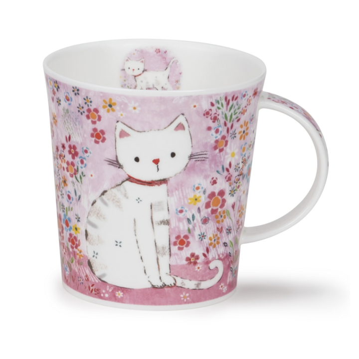 Mug Lomond 0.32 L Dunoon - Joli chat rose