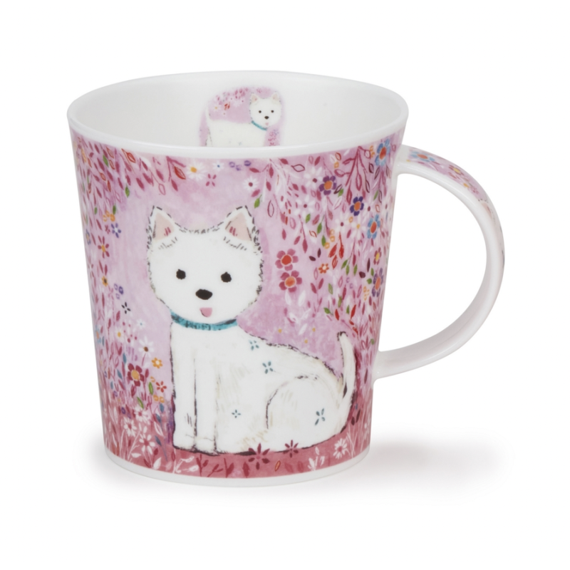 Mug Lomond 0.32 L Dunoon - Joli chien rose
