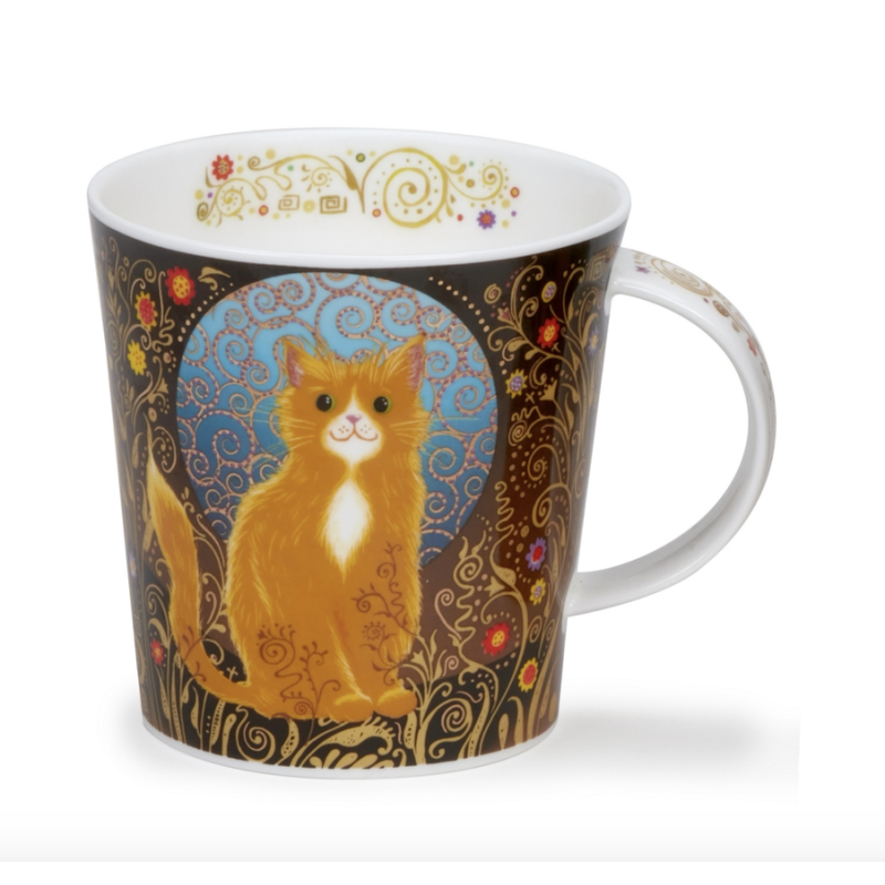 Mug Cairngorn 0,48 L Dunoon - Chats célestes - gingembre