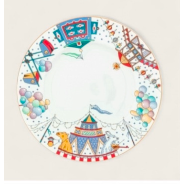 Tasse - collection Ballet (3 pces) - Pétrouchka - Porcelaine de St Petersbourg