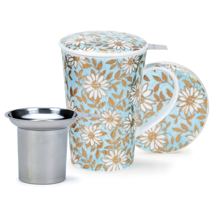 Mug avec infuser intégré Dunoon Shetland - Aqua