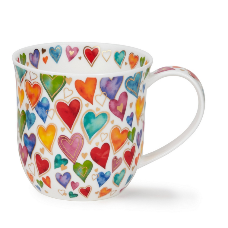 Mug Cumbrae 0,45 L  Dunoon - Dazzle hearts