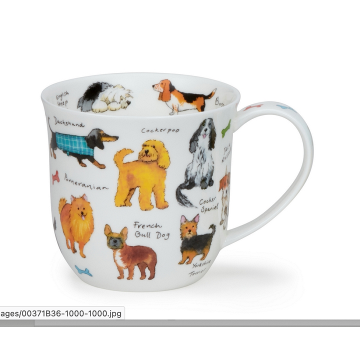 Mug Cumbrae 0,45 L - Dunoon - Dog Breeds