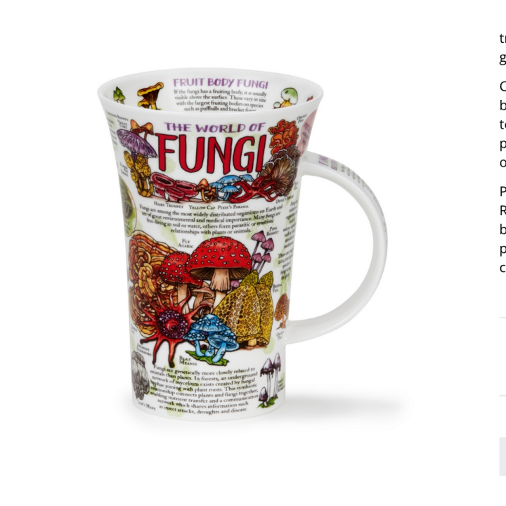 Mug Dunoon Glencoe 0,5L - World of Fungi