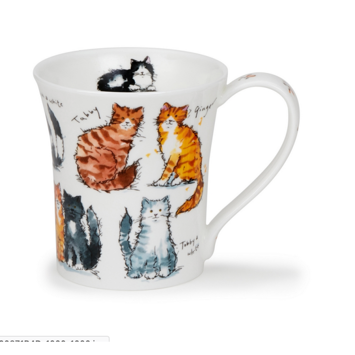 Mug Jura 0,21L - Dunoon - MESSY CATS