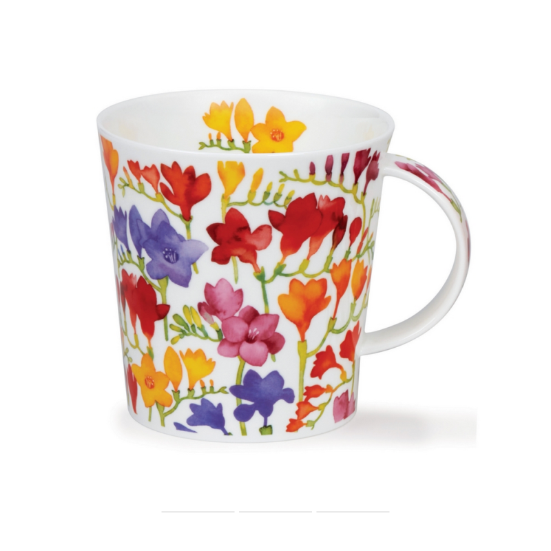 Mug Lomond 0,32L - Dunoon -  Floral Fiesta Freesia
