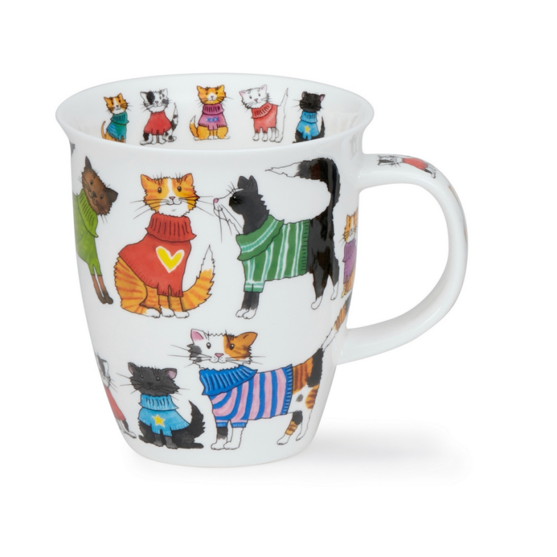 Mug Nevis 0,48L - Dunoon - Knitwits cat