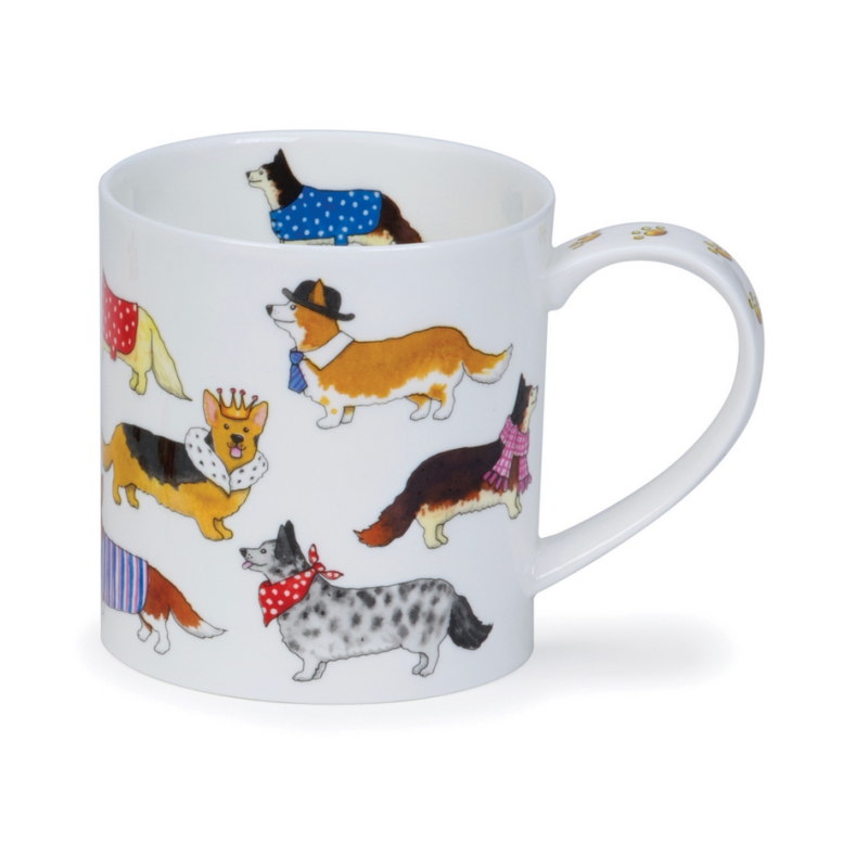 Mug Orkney 0,35L - Dunoon DASHING DOGS CORGI